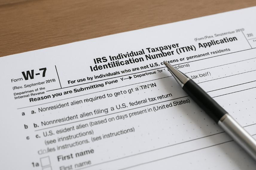 ITIN Application W7 Services